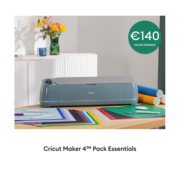 Cricut Maker 4 pack materiales