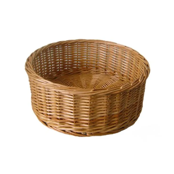 Cesta redonda de mimbre Ø30 cm