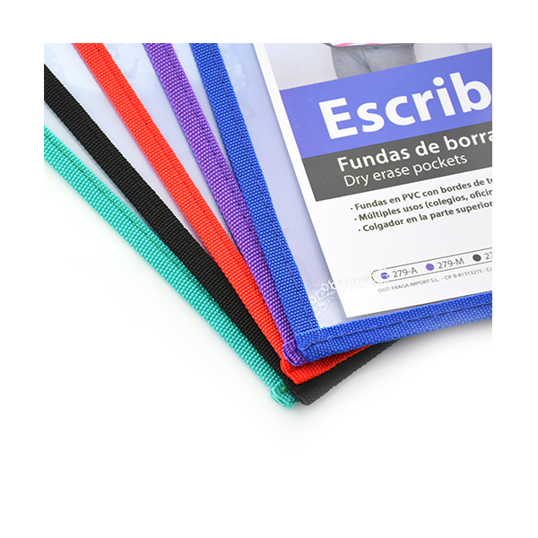 Pack de 10 fundas escribe y borra