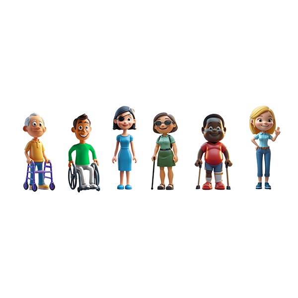 Figuras diversidad funcional