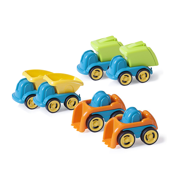 Minimobil Dumpy 6 u. 18 cm
