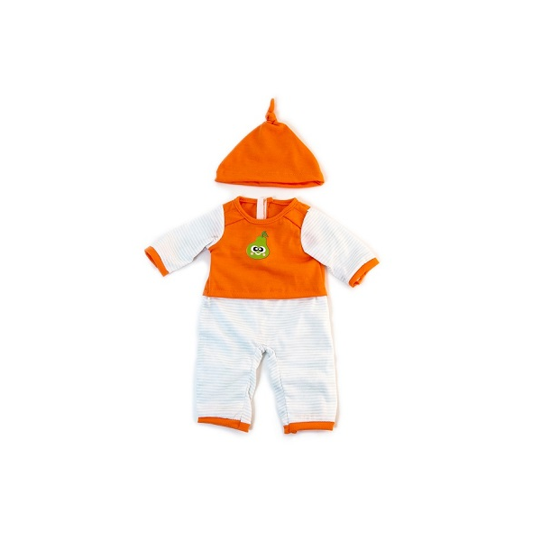 Pijama frio Naranja rayas 38 cm