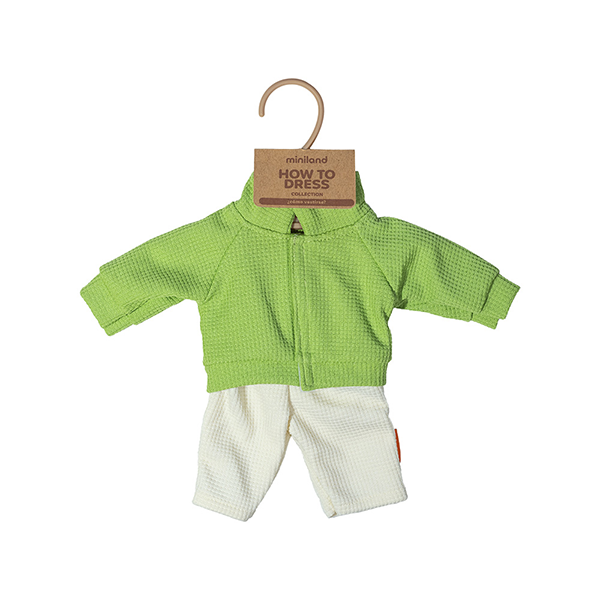 Chaqueta y pantalón entretiempo 32 cm