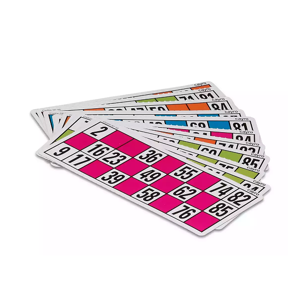 Cartones bingo
