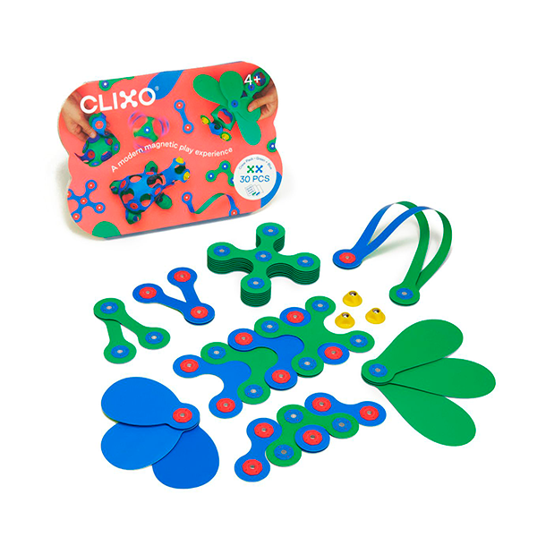 Clixo Crew pack azul y verde 30 u.