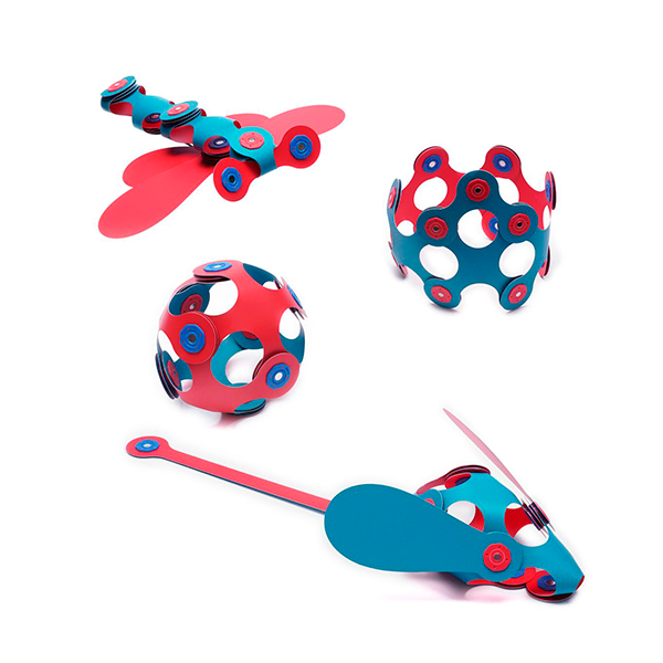Clixo Itsi pack flamingo y turquesa 18 u.