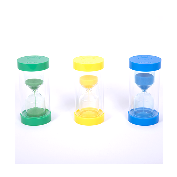 Reloj arena ColourBright. Set 3 u.