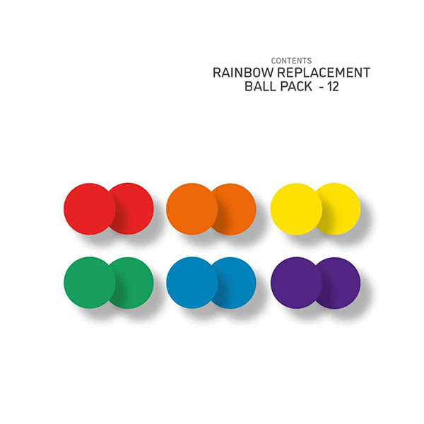 Pack 12 pelotas para Ball Run Connetix