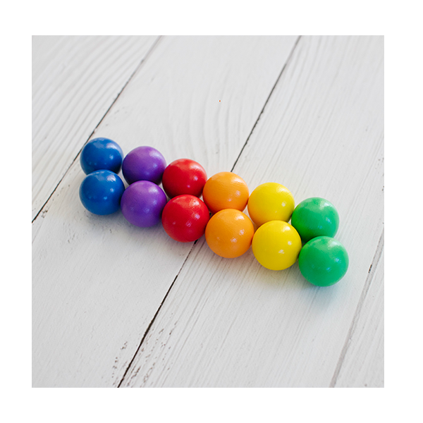 Pack 12 pelotas para Ball Run Connetix