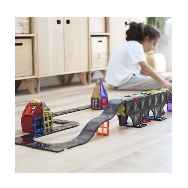 Carreteras creativas Connetix pack de 48 u.