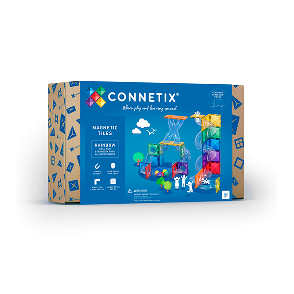 Pack expansión Ball Run Connetix 66 piezas