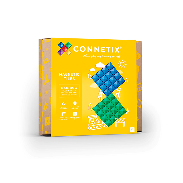 Placas base Connetix 30x30 cm 2 u.