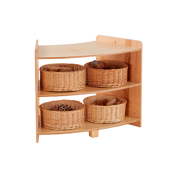 Mueble curvo abierto pequeño serie Rookie