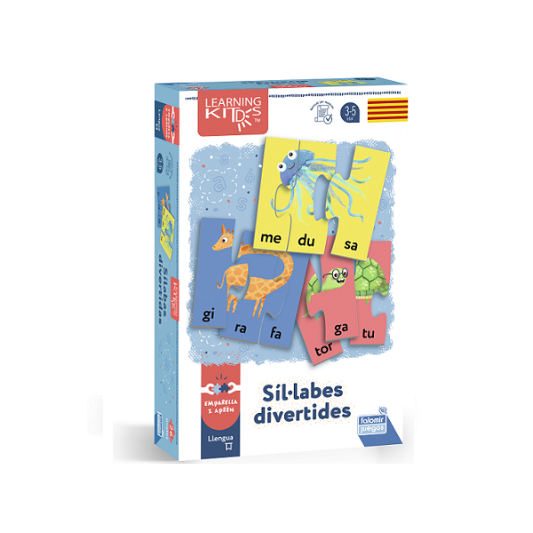 Puzzle síl·labes divertides catalán
