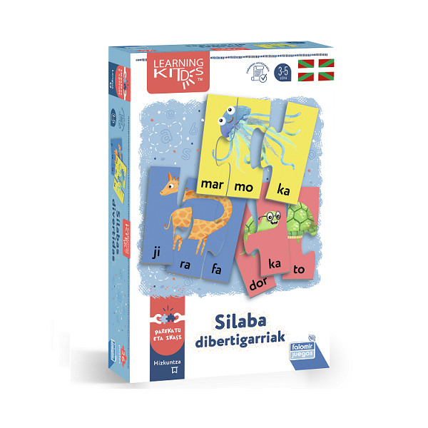 Puzzle síl·labes divertides catalán
