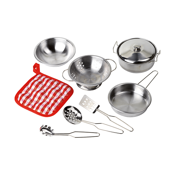 Set cocina metálico