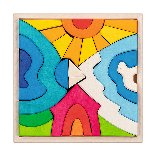 Puzzle paisaje ártico
