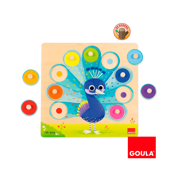 Puzzle pavo real