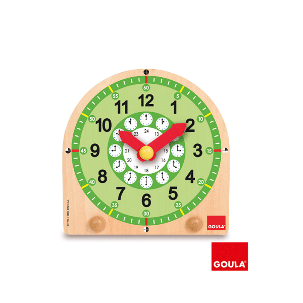 Reloj madera