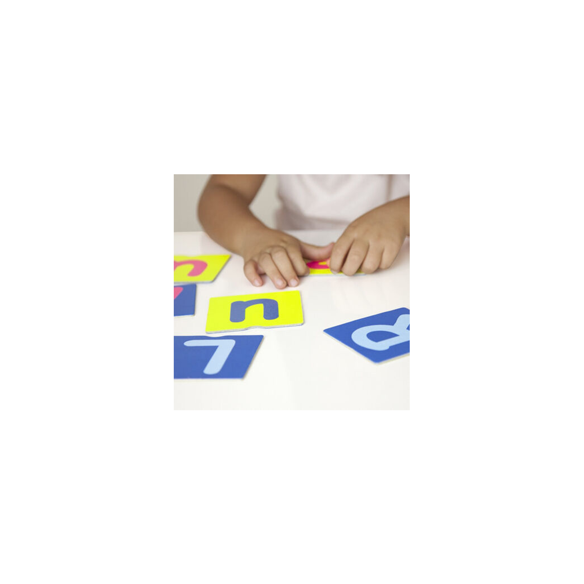 Tacto fichas letras - Material escolar, oficina y nuevas tecnologias