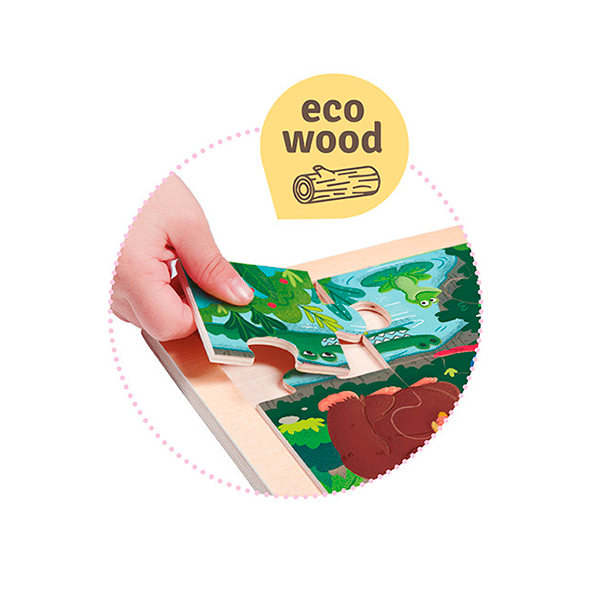 Eco puzzles: mi cole inclusivo