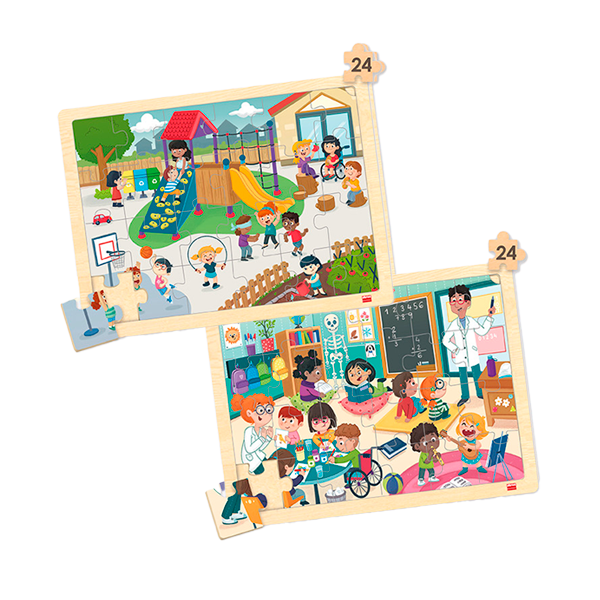 Eco puzzles: mi cole inclusivo