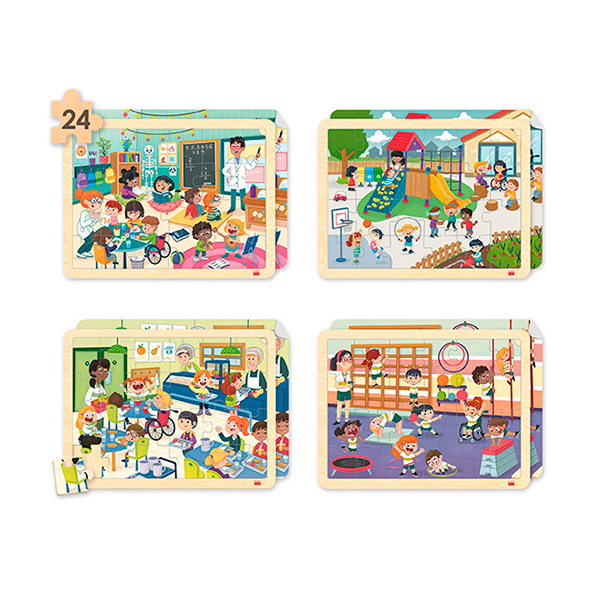 Eco puzzles: mi cole inclusivo