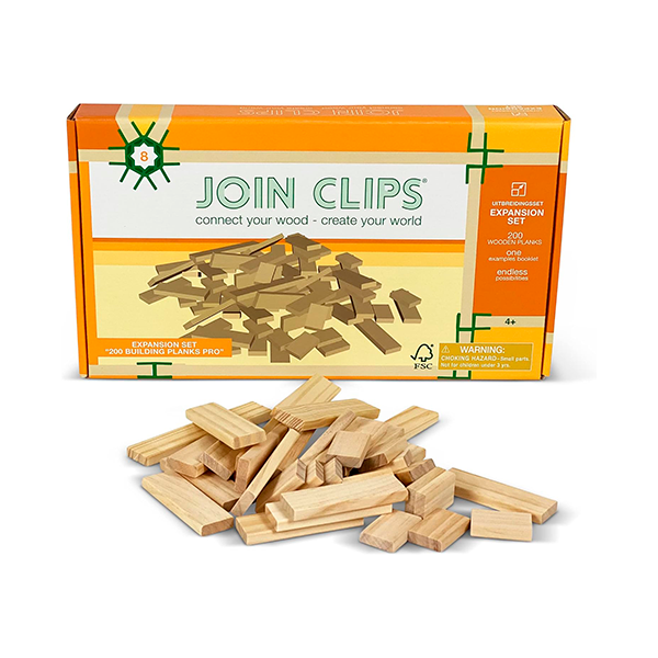 Join Clips 200 tablones de construcción