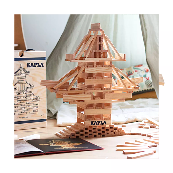 Tablillas KAPLA 280 u. + libro nivel medio: arquitectura y animales