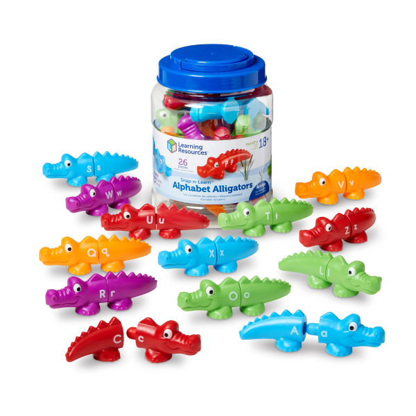 Cocodrilos alfabeto Snap-n-Learn