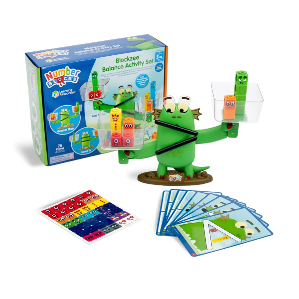 Juego de actividades de equilibrio Numberblocks Blockzee