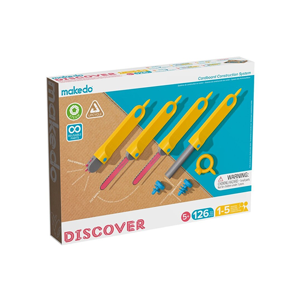 Makedo Discover kit 126 u.
