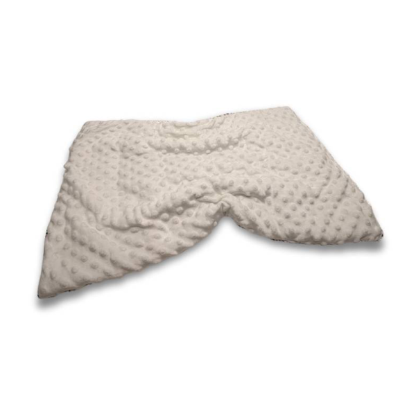 Almohadilla ponderada propioceptiva 3 kg con lentejuelas 47×40 cm