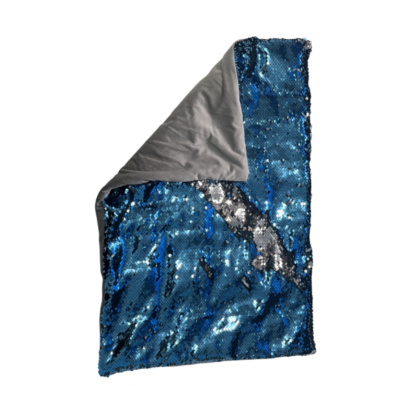 Almohadilla ponderada propioceptiva 2,3 kg con lentejuelas 46x37 cm