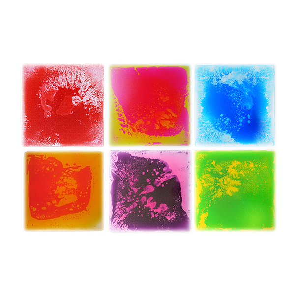 Baldosa sensorial líquida 50x50 cm Kit 6 u.