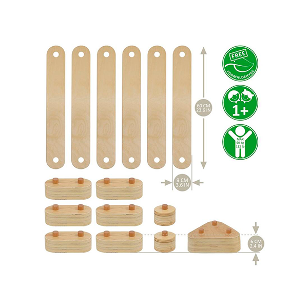 Set circuito madera