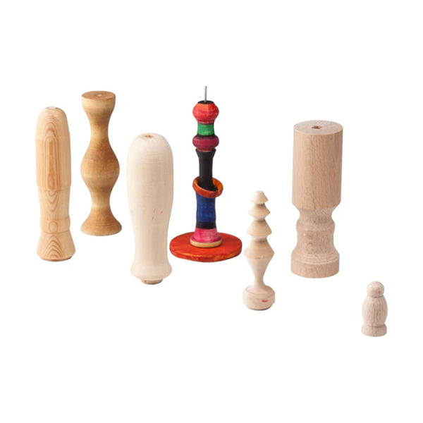 Cilindro madera PLAYmake y Unimat Basic 24 u.