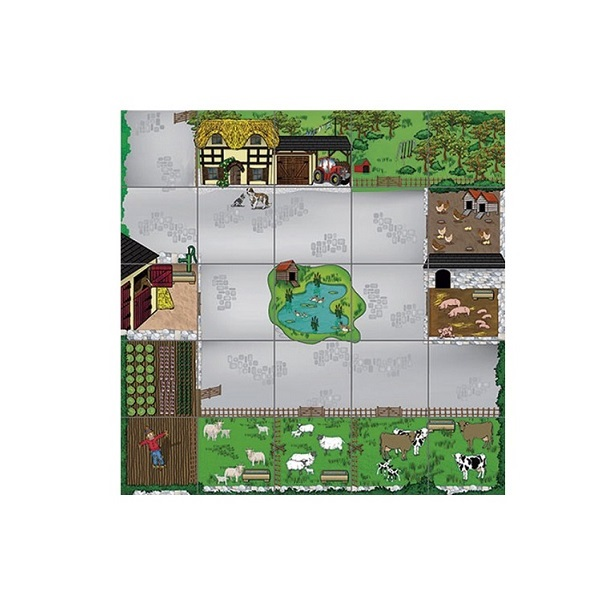 Alfombrilla la granja Bee & Blue bot