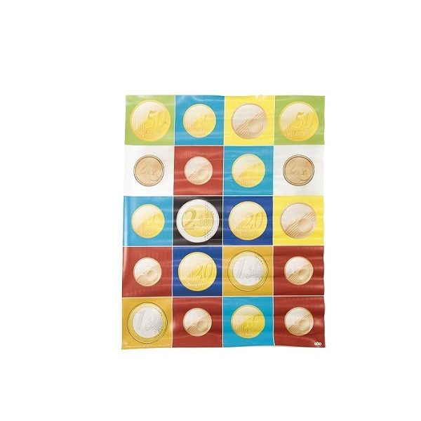 Alfombrilla moneda Euro Bee & Blue bot
