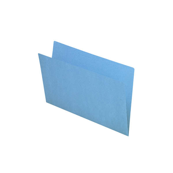 Subcarpetas cartulina f° Azul. Paq. 50