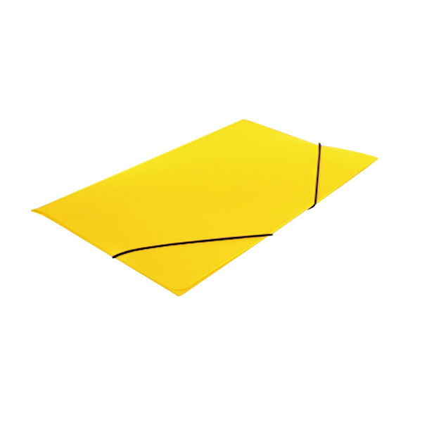 Carpeta gomas polipropileno Amarillo