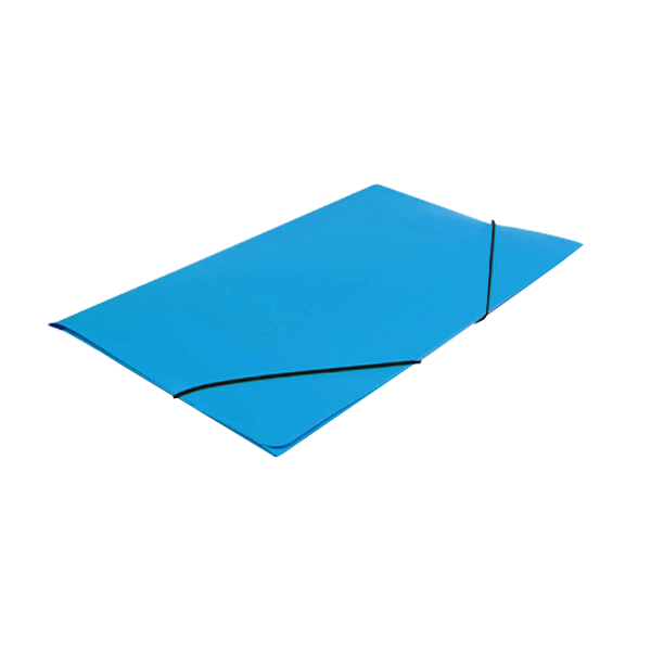 Carpeta gomas polipropileno Azul