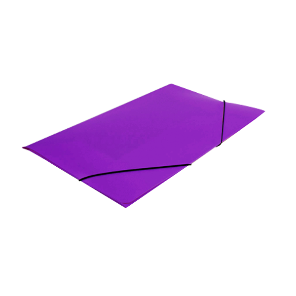 Carpeta gomas polipropileno Violeta