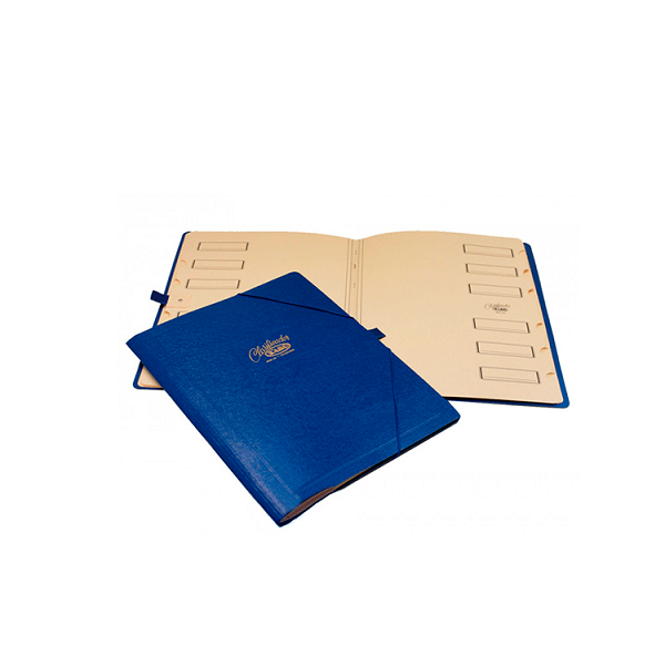 Carpeta gomas clasificadora Azul