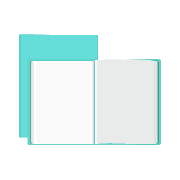 Carpeta multif. Descom 50 h. Verde turquesa