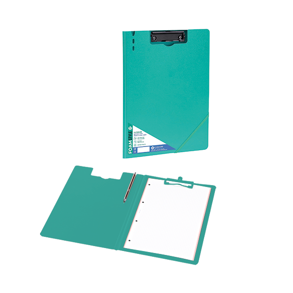 Carpeta con pinza Foam Style Verde