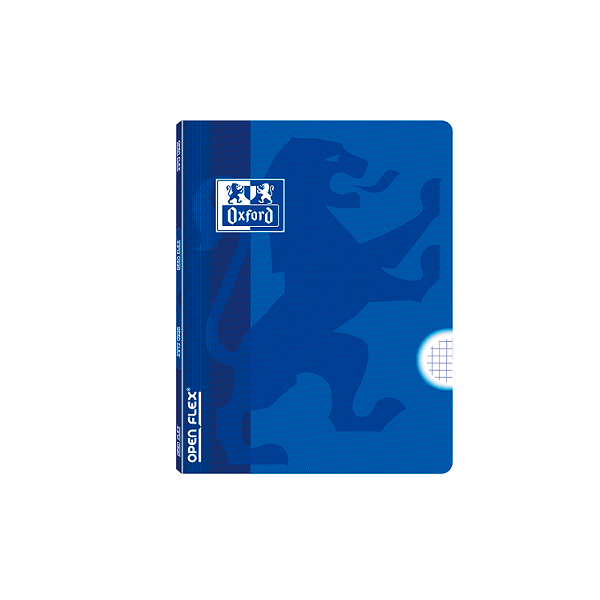 Libreta grap. Oxford openflex A4. 4x4 Azul
