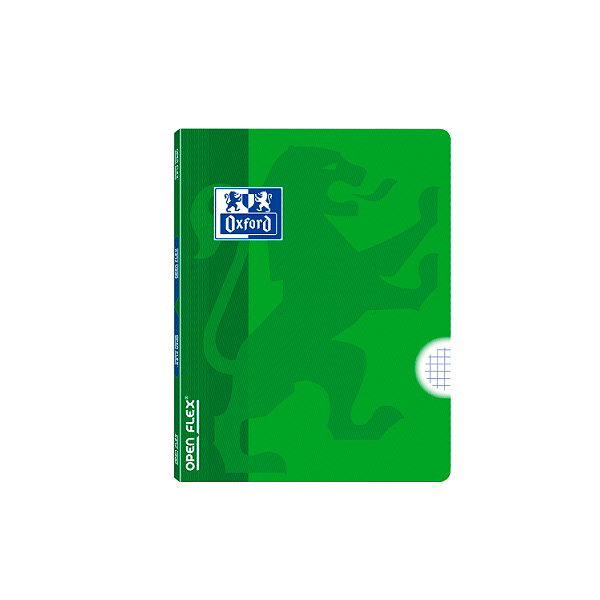 Libreta grap. Oxford openflex A4. 4x4 Verde