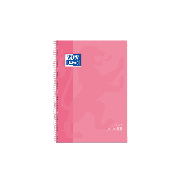 Cuaderno Oxford microperforado 80 h. Rosa