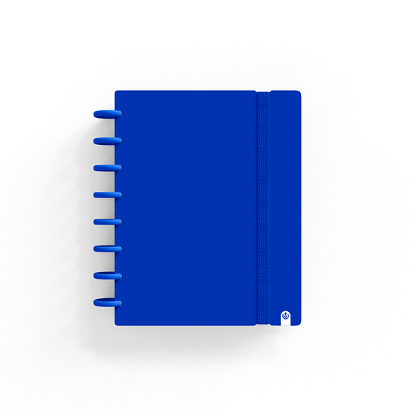 Cuaderno Ingeniox A5 80 h. cuad. Azul Intense